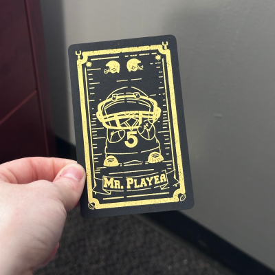 Mr. Player Peen Tarot Card