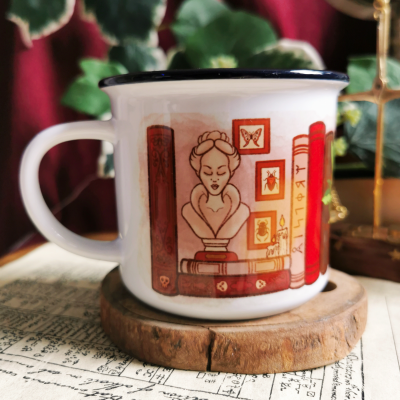 Dark Academia Camper Mug