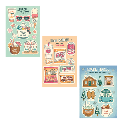 Trope stickers bundle