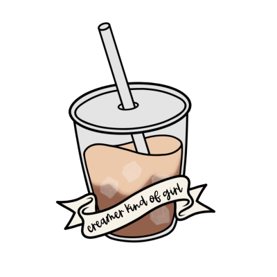 'Creamer Kind of Girl' Sticker