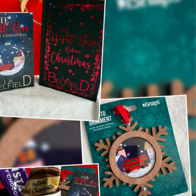 The Night Bus Before Christmas Special Edition Book Box Bag