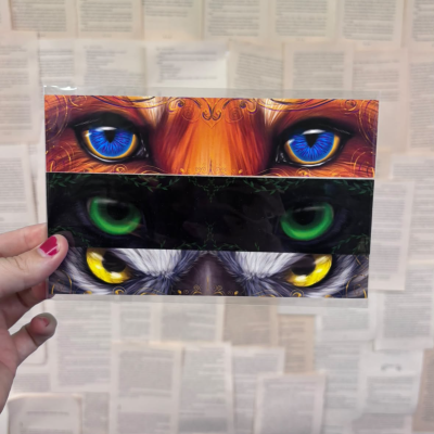Bookmarks - double sided romantasy eyes