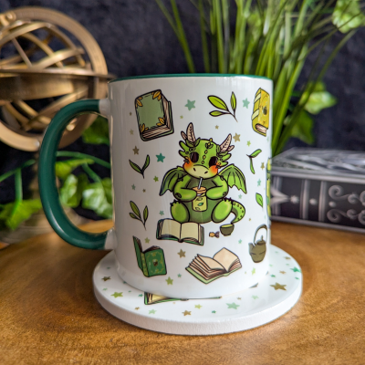 Matcha Dragon Green Mug