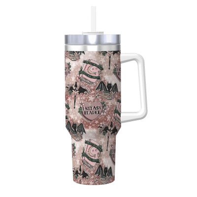 40 oz travel mug fantasy matters bookish romantasy