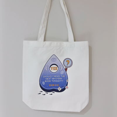 Ouija Mystery Romance Library Tote Bag