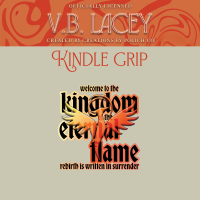 Kindle / Phone Grip - VB Lacey - By the Flames of Her Fury