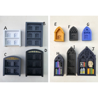 Build your own Clicker : General & Gothic Bookshelves