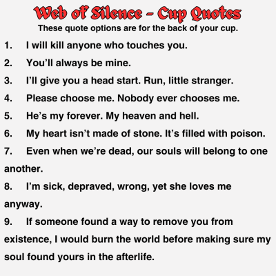 Officially Licensed Web of Silence 40oz Tumbler