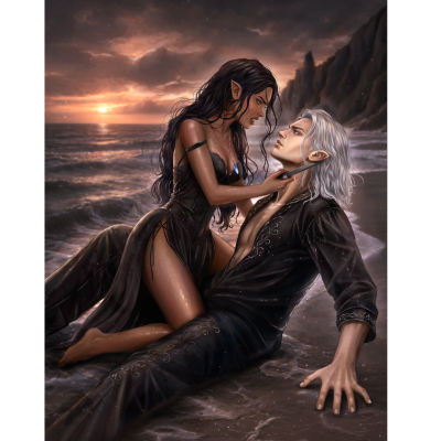 "Your Ashes Know The Way" Kailia/Cethin Art Print