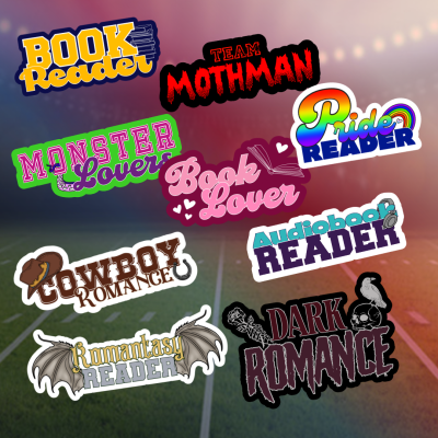 Team Bookish Stickers