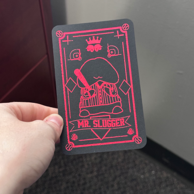 Mr. Slugger Peen Tarot Card