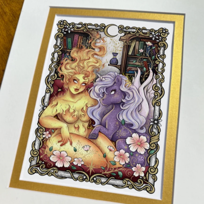CC Officially Licensed Friendship Matted Print #4