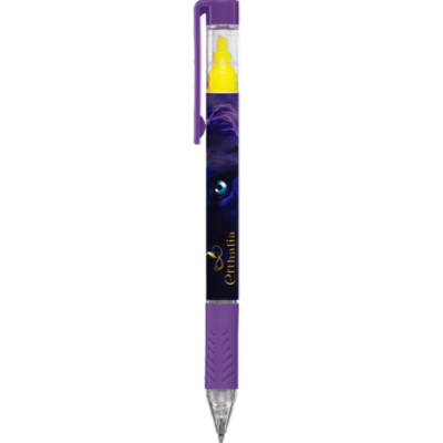 One Wolf Next Door - Pen & Highlighter