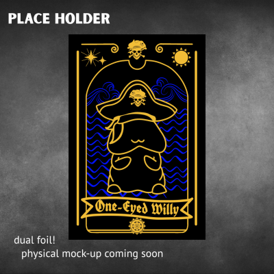 Cap'n One Eyed Peen Tarot Card