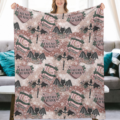Bookish blanket Romantasy fantasy matters
