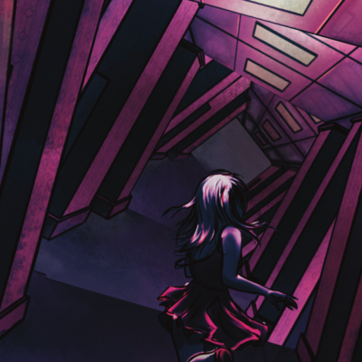 Wonderland x Backrooms - Glowrot Art Print
