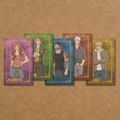Foiled Character Cards – Shifters of Sherwood