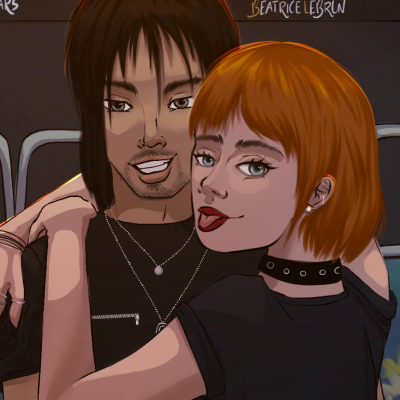 We met on a Bus - B.U.S. Art Print