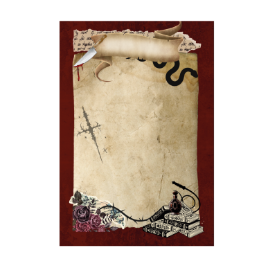 Dark Romance 6x9 Autograph Book