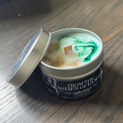 From the Ashes of Gods Candle