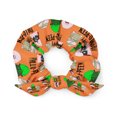 Hallo-Peen Scrunchie