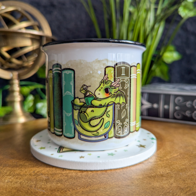 Matcha Dragon Camper Mug