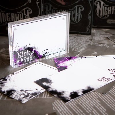 Kink & Ink 4"x6" Event Signature Block (#1 Ink)
