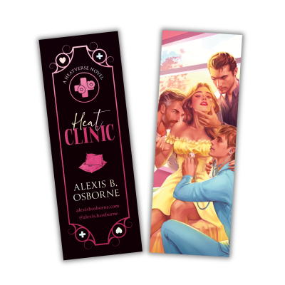 Heat Clinic matching bookmark set