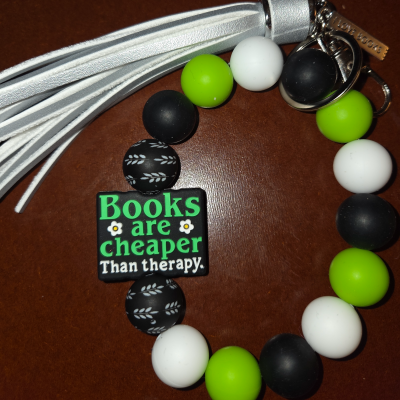 Bookish Keychain Wristlet