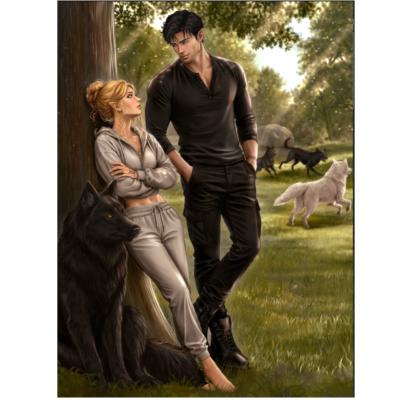 "Beyond the Chaos" Tessa and Theon Art Print