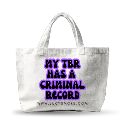 Bookish Tote (Silver Metallic)