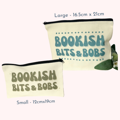 Bookish Bits and Bobs pouches