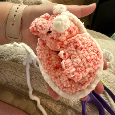 Crochet Sleeping Dragon Plushie