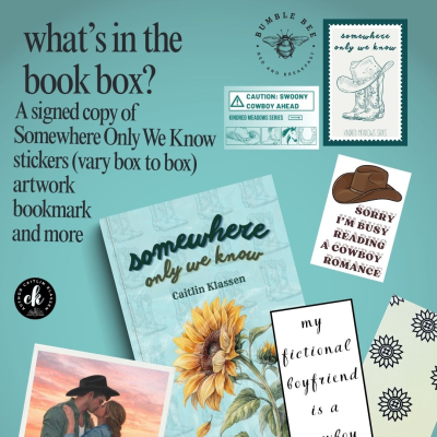 Somewhere Only We Know Book Box