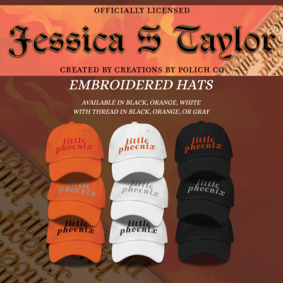 Little Phoenix Embroidered Hat - Hollowed