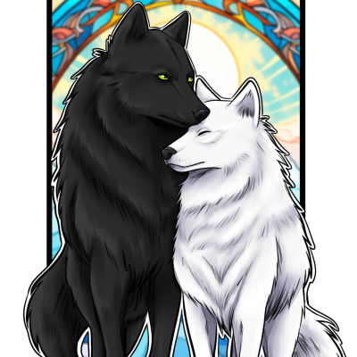4x6" Wolves Standee