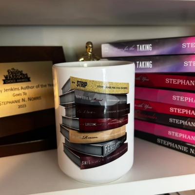 Book Stack Mug