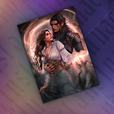 Character Art Print: Arken & Kieran by kaylerinarts