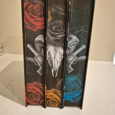 Foiled and Sprayed Edge Verona Falls Devils Hardbacks
