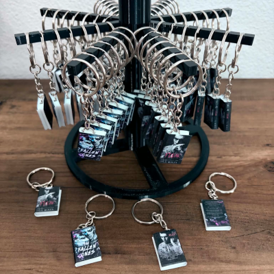Call Me Freak mini book keyring