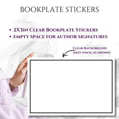 Bookplate Sticker 2"x3"  (#1 Frame)