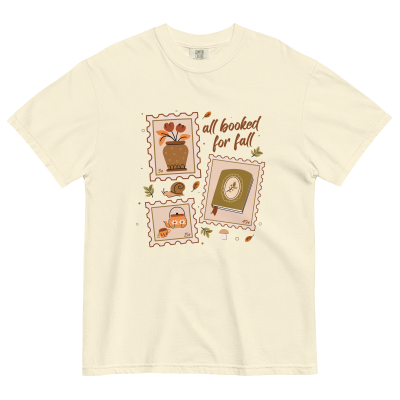 All Booked for Fall - Tshirt