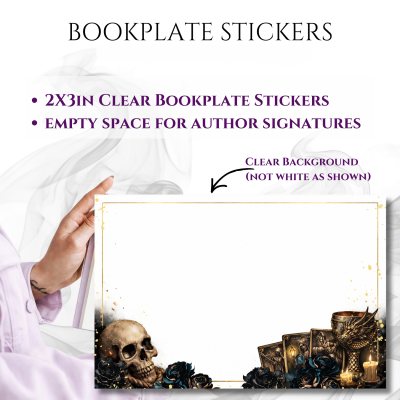 Bookplate Sticker 2"x3"  (#29 Heartstrings)
