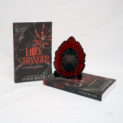 Officially Licensed Web of Silence Spider Mirror Bookshelf Signs