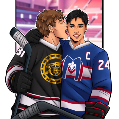 4x6 Heated Rivalry Standee
