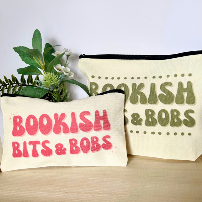 Bookish Bits and Bobs pouches