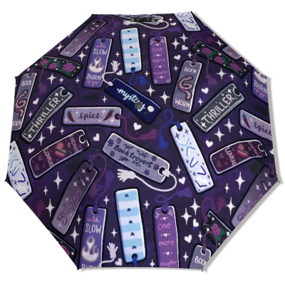 Tropes and genres bookmarks bookish umbrella