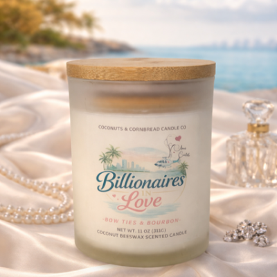Billionaires In Love Candle
