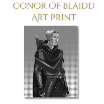 Conor of Blaidd Art Print