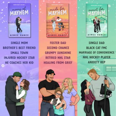 Made for Mayhem: A Small Town Found Family Hockey Romance
